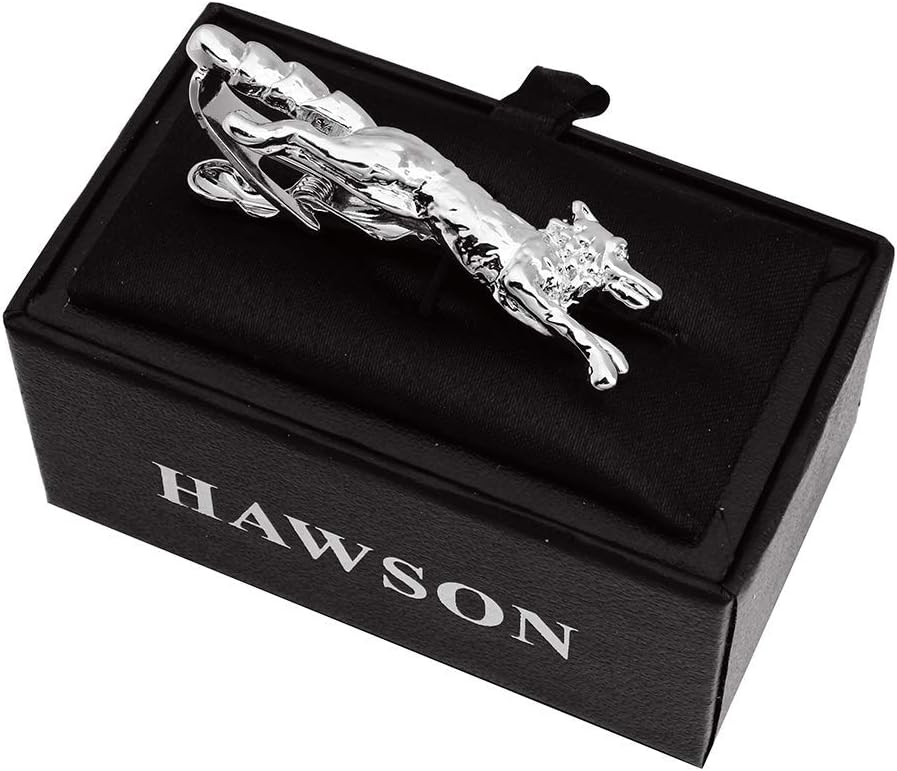 HAWSON 2 inch Tie Clip for Men-Novelty Sport Necktie Bar Clip,Tie Pin,Special Interesting Gift for Men