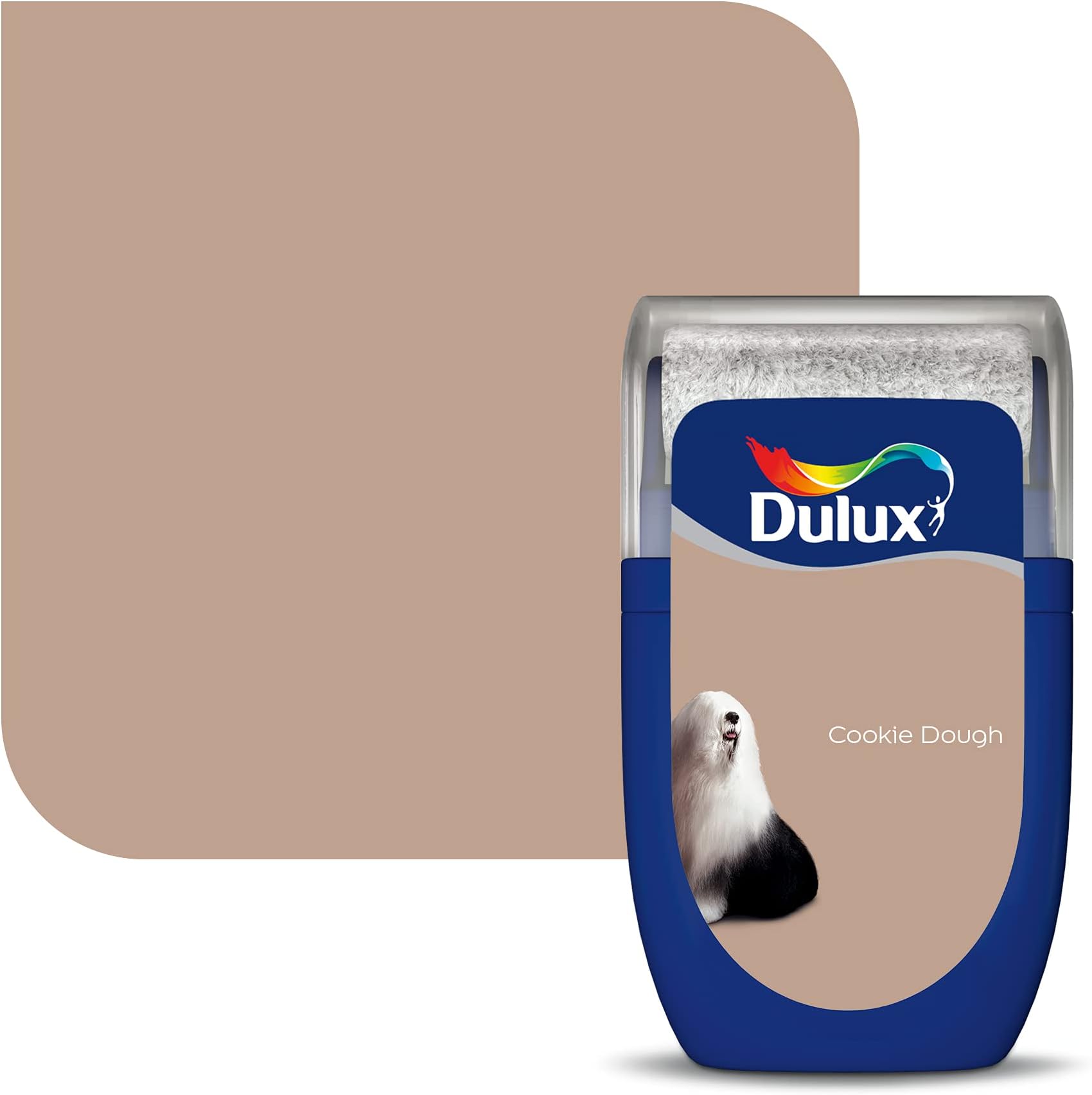 Dulux Walls & Ceilings Tester Paint, Cookie Dough, 30 ml