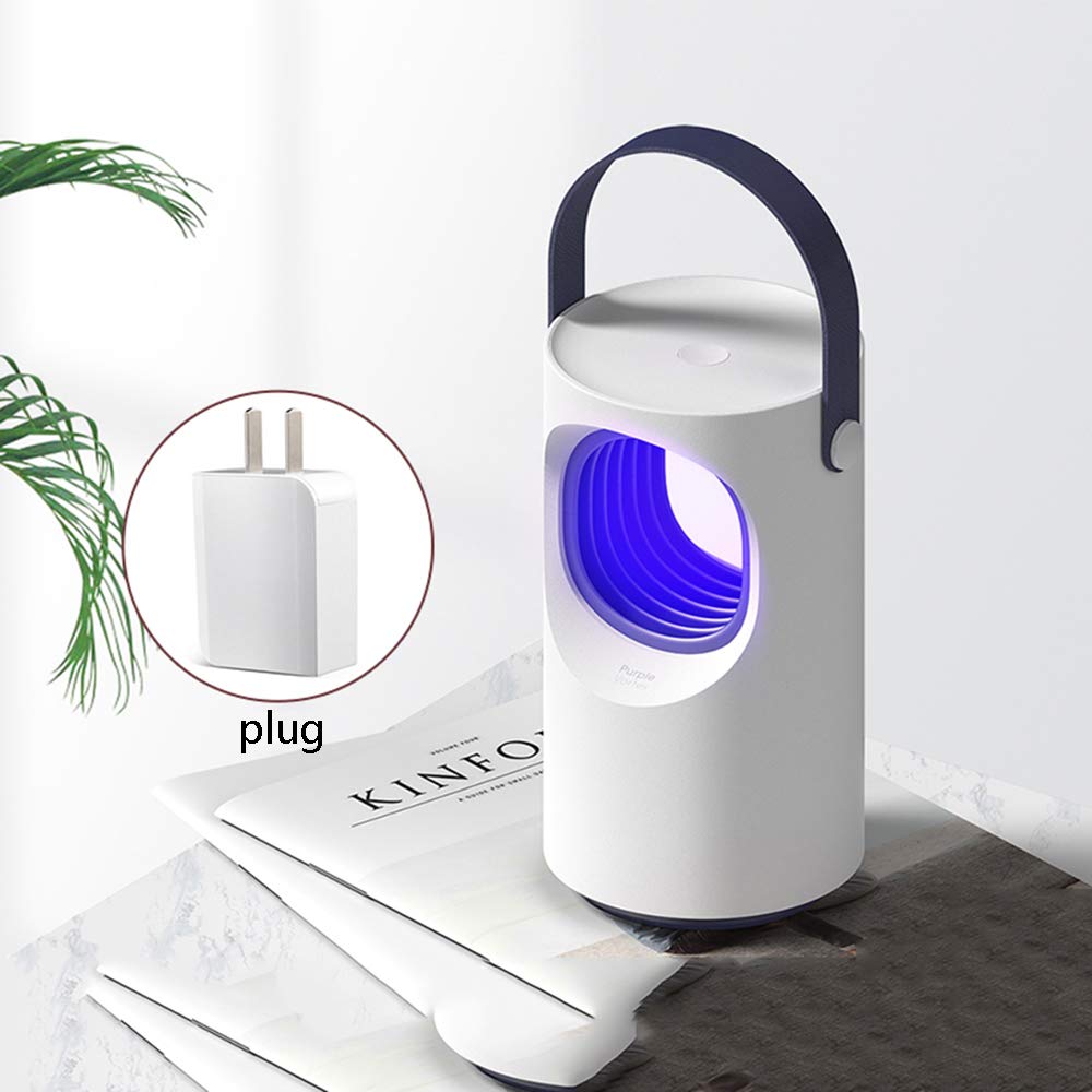 OFAY USB Rechargeable Radiationless Electric Mosquito Killer Lamp Cylindrical Insect Repellent Silent Light Control Household Indoor Mosquito Killer