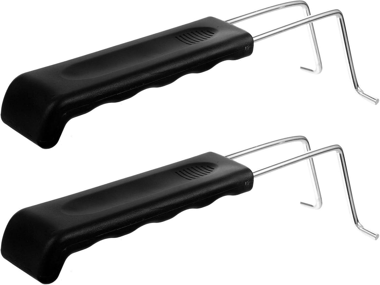 Stainless Steel Fryer Basket Handle Replacement 2pcs Detachable with Ergonomic Design and Sturdy Performance and Effortless Cleaning for Kitchen Use