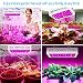 OOWOLF 1000W Lámpara de Planta, 100Led Lámpara De Crecimiento Con Temporizador De...