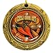 Decade Awards Chili Cook-Off Medal World Class Medal - 3 Inch Wide Chili Competition Medallion with Stars and Stripes American Flag V Neck Ribbon