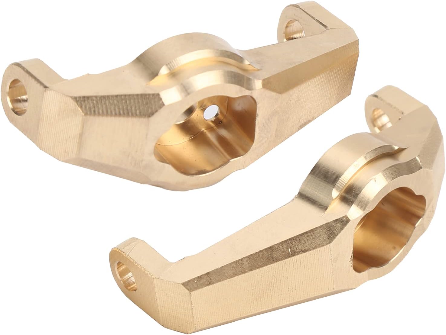 RiToEasysports Brass Front Portal Drive Housing Compatible with 1/10 RC Crawler Upgrades Parts