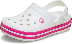 Sandália crocs crocband stucco/melon