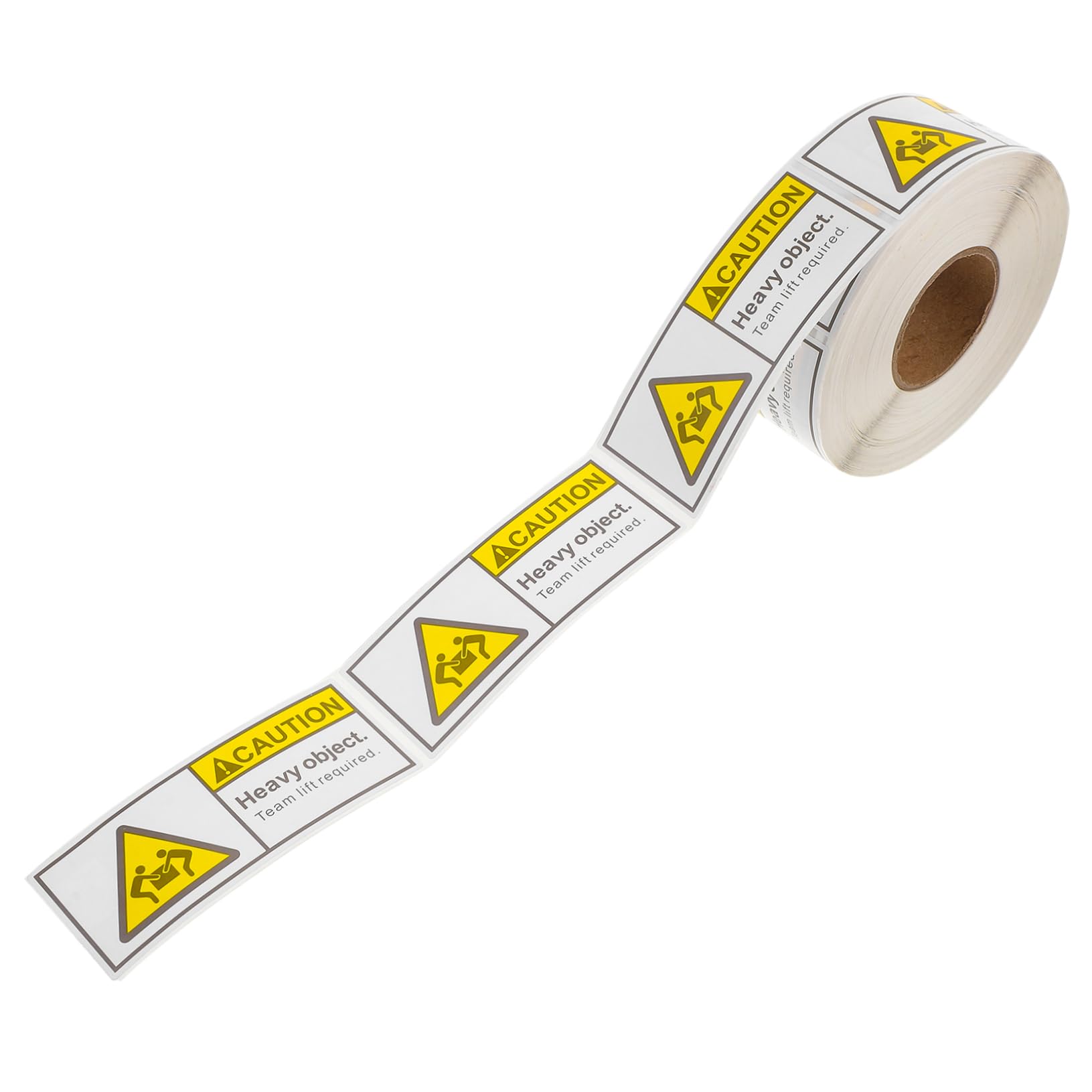 PRETYZOOM 5 Rouleaux Autocollants Étiquettes Heavy Object Étiquettes Adhésives pour Équipement de Levage Équipe pour Expédition