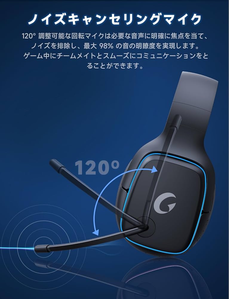 Amazon.co.jp: ゲーミングヘッドセット ps5 ヘッドセット 【2.4G USB