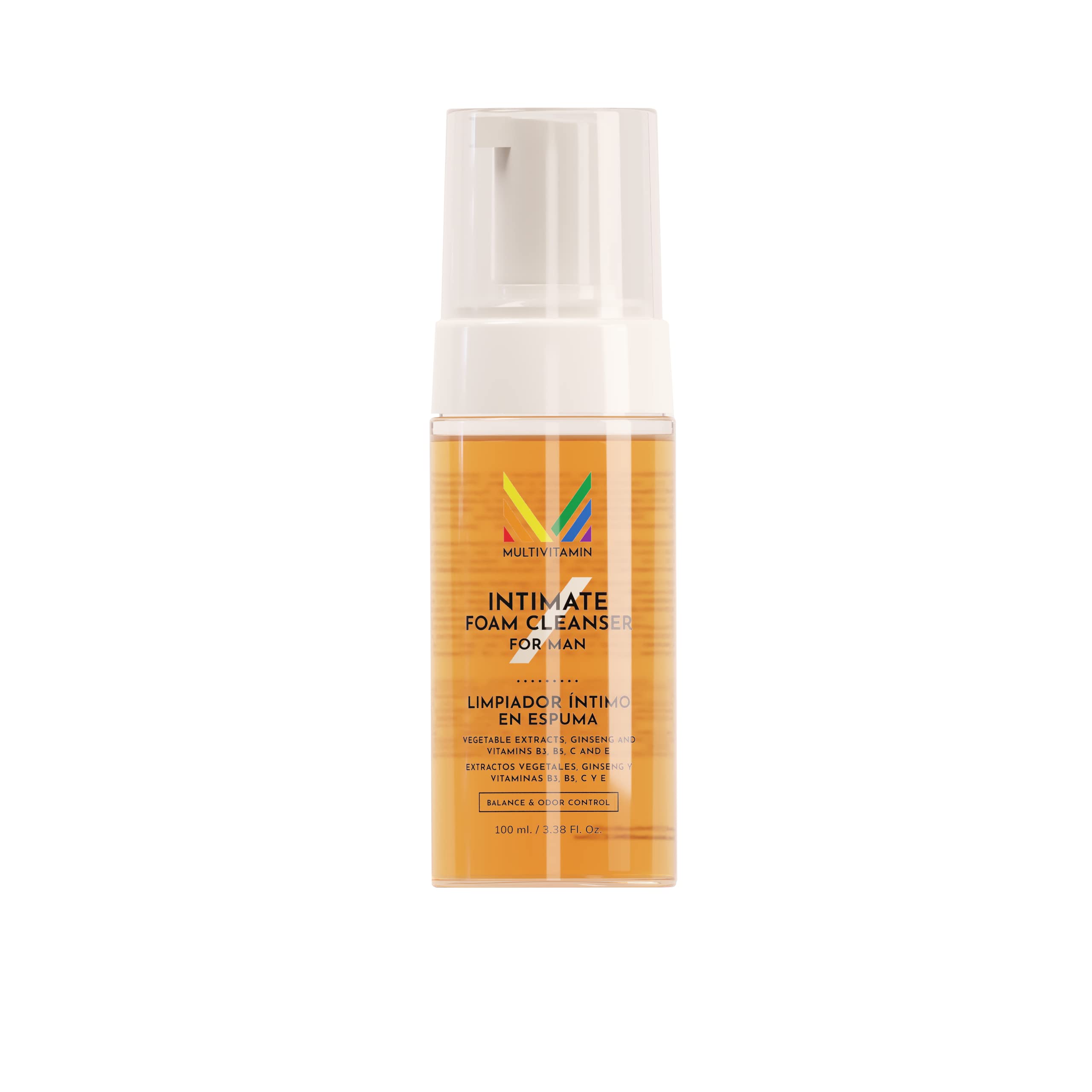 Pack de Crema íntima hombre para reafirmar, nutrir, rejuvenecer, suavizar e hidratar la piel del pene y Limpia genitales masculinos en seco. Formato espuma de 100 ml.