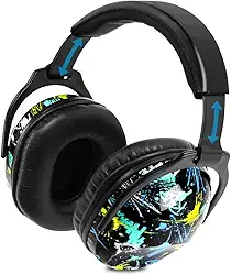 Abafador de Ruidos, Protetores de Ouvido Dobráveis, Azul, Taxa de Redução Do Ruído 22db, Abafador de Ouvido, Abafador de Som, Abafador