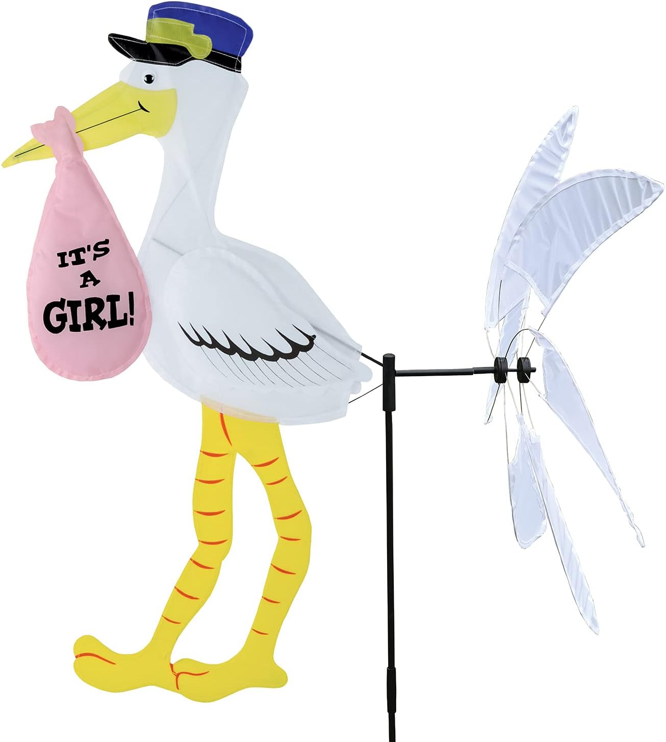 Stork Wind-Wheel Party Accessory (1 count) (1/Pkg)