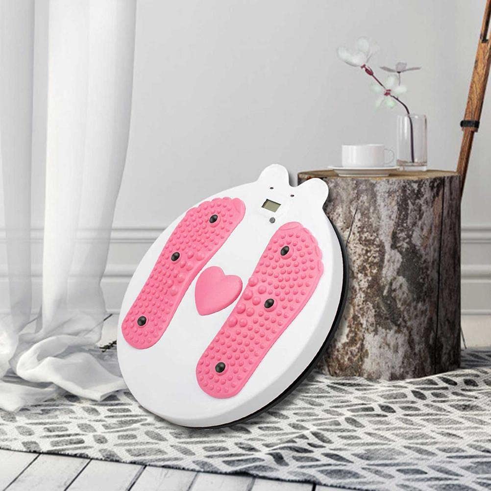 Placa giratoria de cintura para entrenamiento aeróbico, fitness, torsión, tabla de equilibrio, tabla de equilibrio, ejercicio de cintura y masaje de pies, disco giratorio
