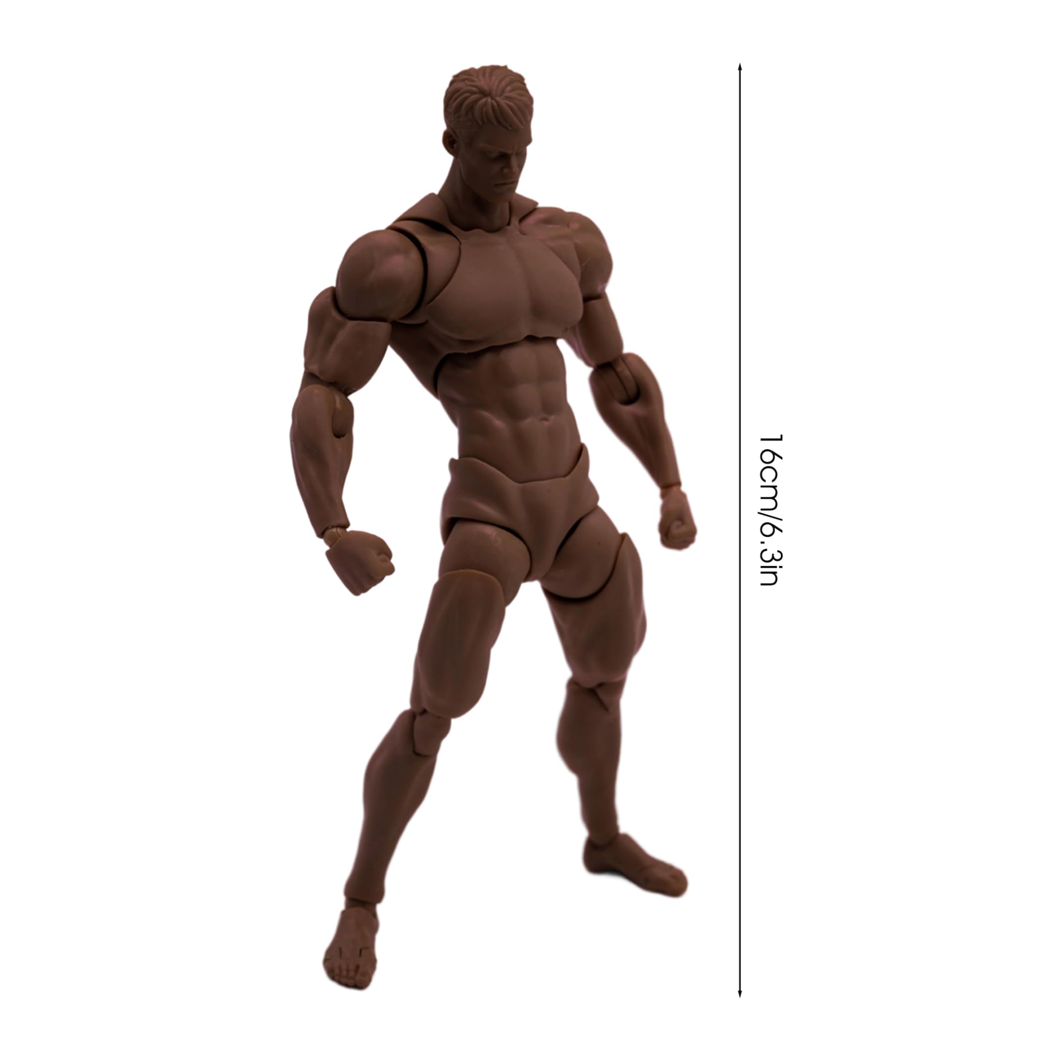 Actionfiguren im Maßstab 1:12, beweglicher leerer Actionfigurenkörper 6 Zoll, Stil 3