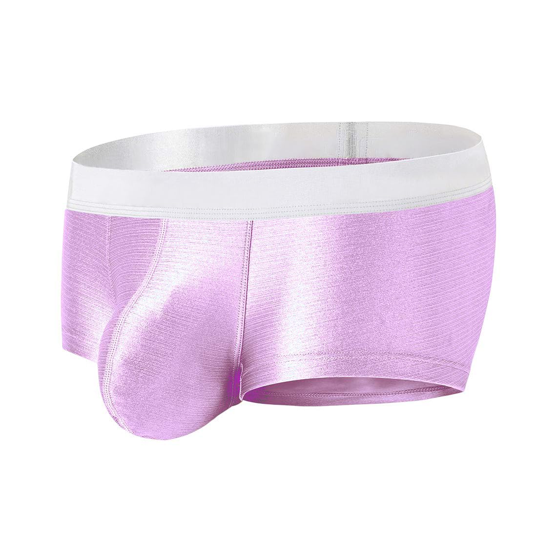 Alienjoy Herren Boxershorts Dünn Eisseide Unterwäsche Sexy D