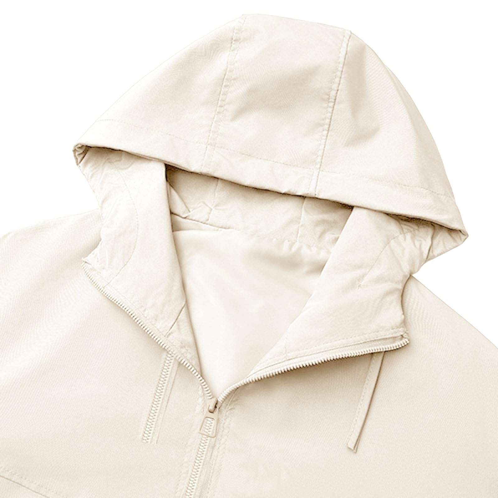 Generisch Giacca a vento corta da donna per sedia a rotelle, primavera e abbigliamento sportivo, giacca leggera per il tempo libero, per tutti i giorni e attività, impermeabile, da donna