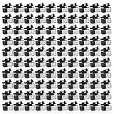 HSUHBFHFJGH ▲【100 Pack】 1750mAh 3V A98L-0031-0026 PLC Battery for FANUC 02B-0309-K102/A98L-0031-0026 CNC Machine Controler 3P Plug Style