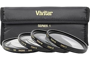 Vivitar Close-up 52mm +1/+2/+4/+10 Lens Set: Capture Striking Close-Ups with Unrivaled Clarity