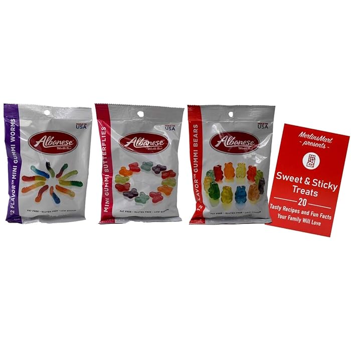 Buy Albanese World's Best Gummi Candy Assortment 3 Flavor Gummy