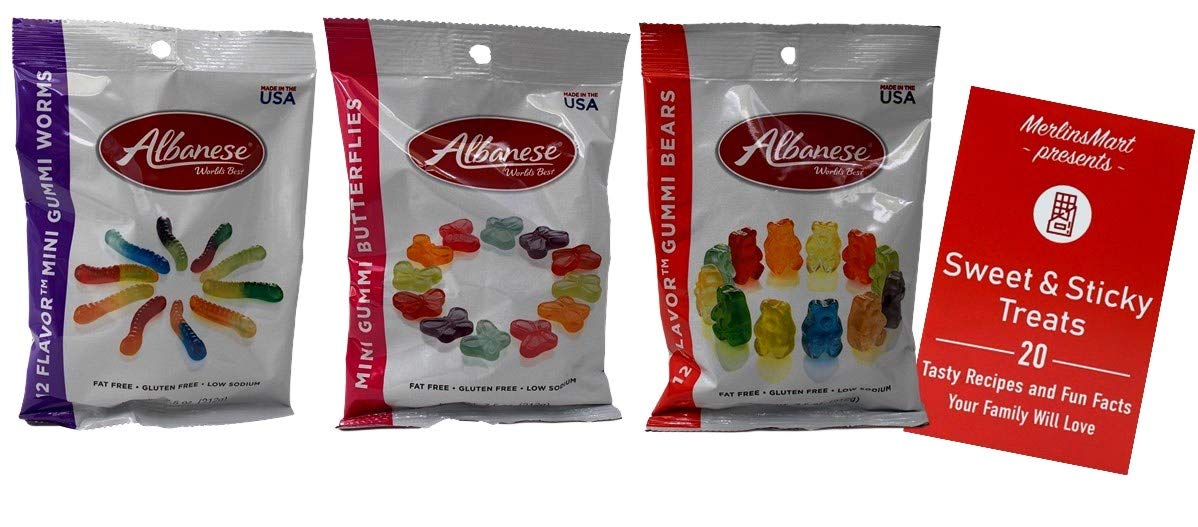 Buy Albanese World's Best Gummi Candy Assortment 3 Flavor Gummy