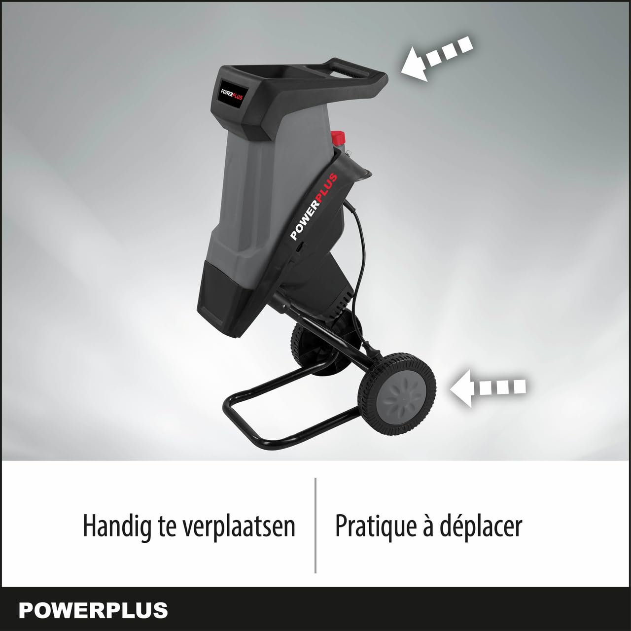 Kreator PowerPlus POWEG5011 -Trituradora jardín 2400 W, Multicolor