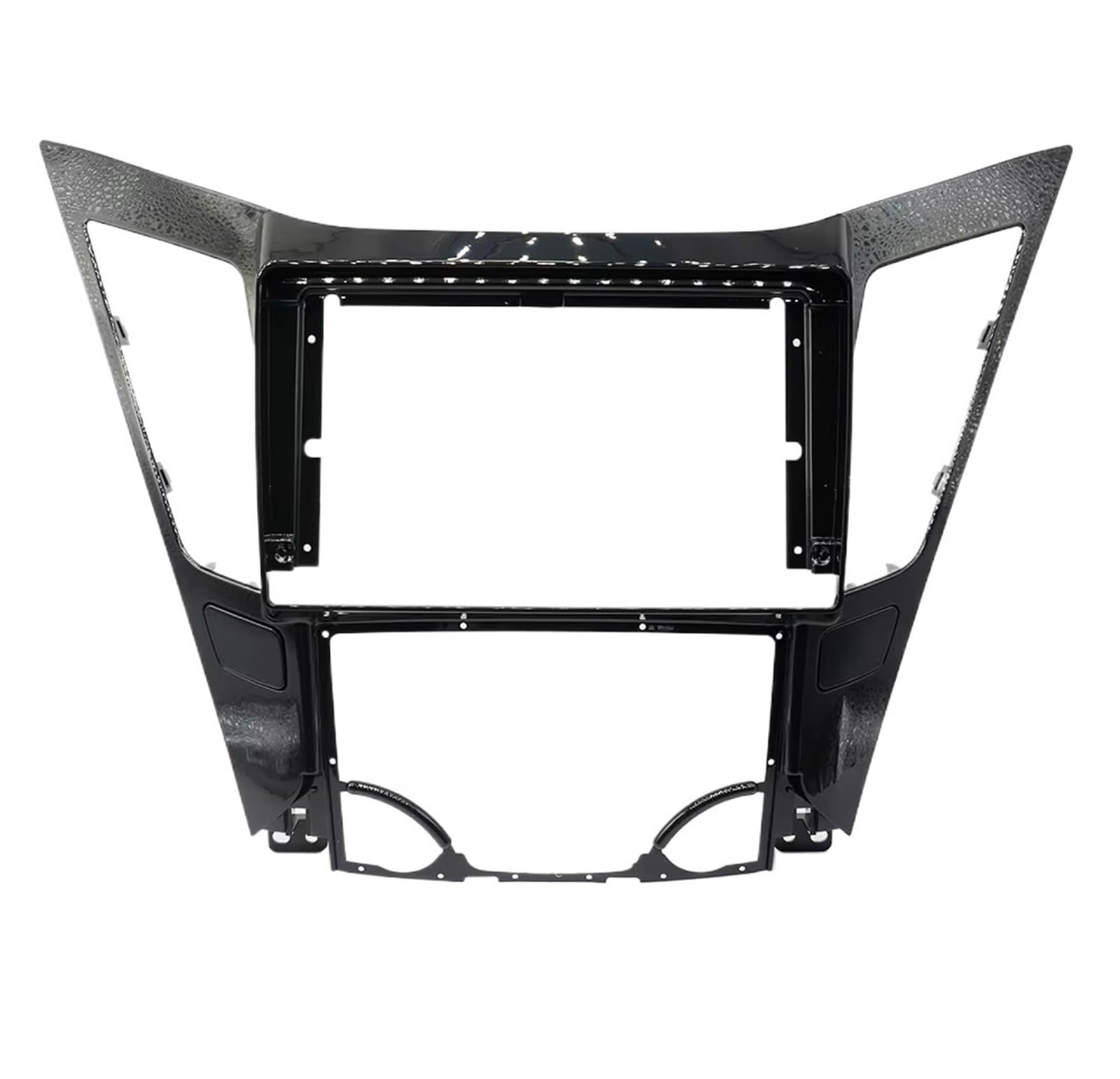 Cadre Tableau Bord Radio Cadre Fascia Audio Voiture 9 Pouces Panneau D'installation D'autoradio Android pour Hyundai pour Sonata 2011–2015 Cadre Panneau D'autoradio(Only Frame)