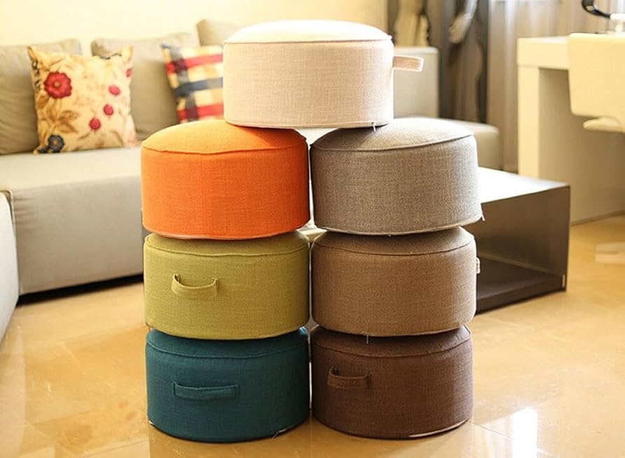 Amazon.co.jp: YinFENG スツール ビーズクッション 足置き