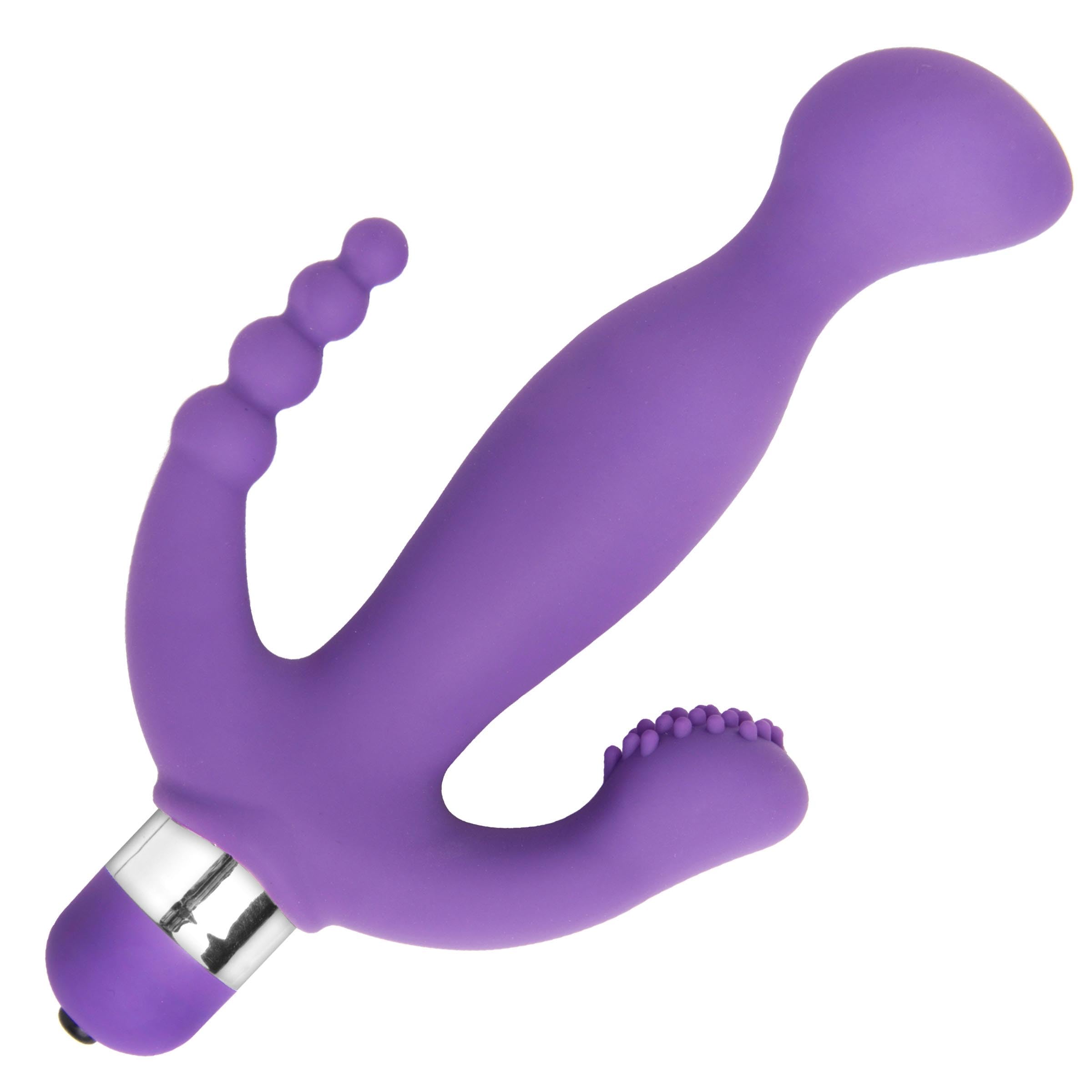 triple stimulation sex toy Amazon.com: Vogue Amethyst 7 Mode Triple Stimulation Vibrator : Health &  Household