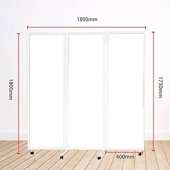 【長さ3ｍ】折りたたみ パーテーション 間仕切り 高さ1.8ｍ 持ち運び可能 Amazon.co.jp: 折りたたみ 間仕切り パーテーション 衝立 三連