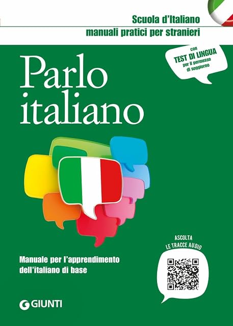 Portada de Parlo italiano. Manuale per l'apprendimento dell'italiano di base