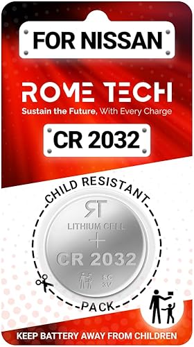 Batería de repuesto para llavero CR2032 para Nissan Rogue Altima Sentra Versa Pathfinder Murano Maxima Kicks Titan Frontier Armada Leaf Juke Quest