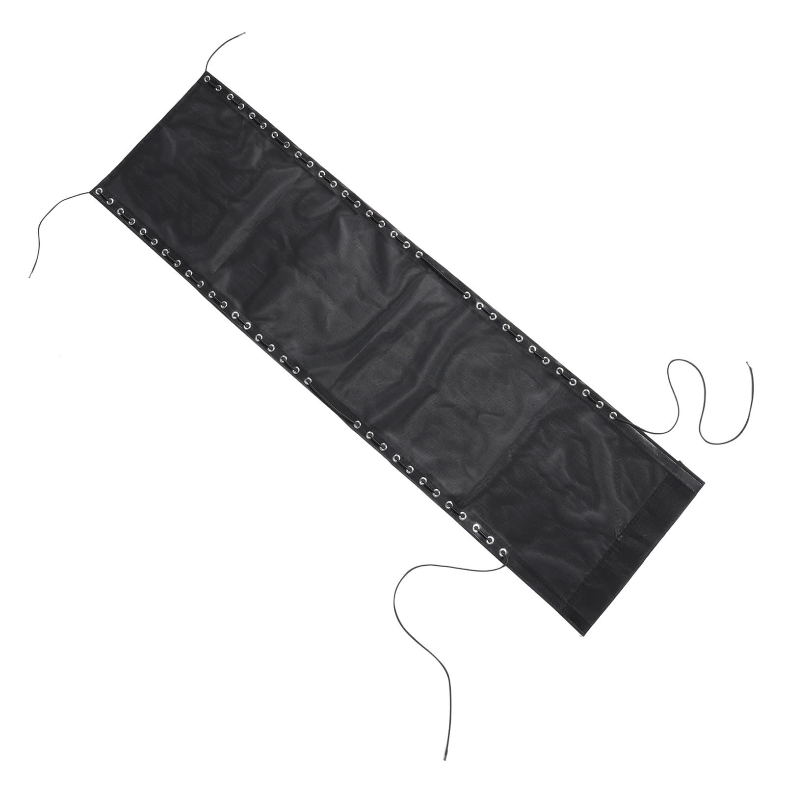 Tela repuesto sillón reclinable exterior negra camping pesca HAKIDZEL