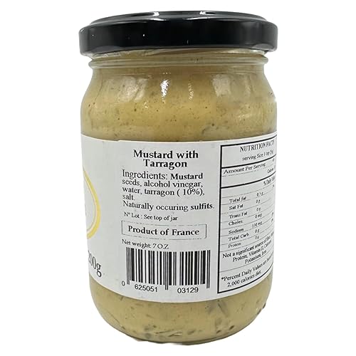 Miniatura 4 de DELOUIS Mostaza de estragón, 7 OZ