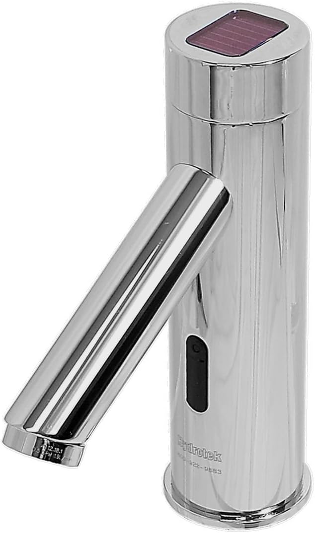 Solar Powered, Low Lead Lavatory Faucet, Above-Deck Components, Non-Mixing