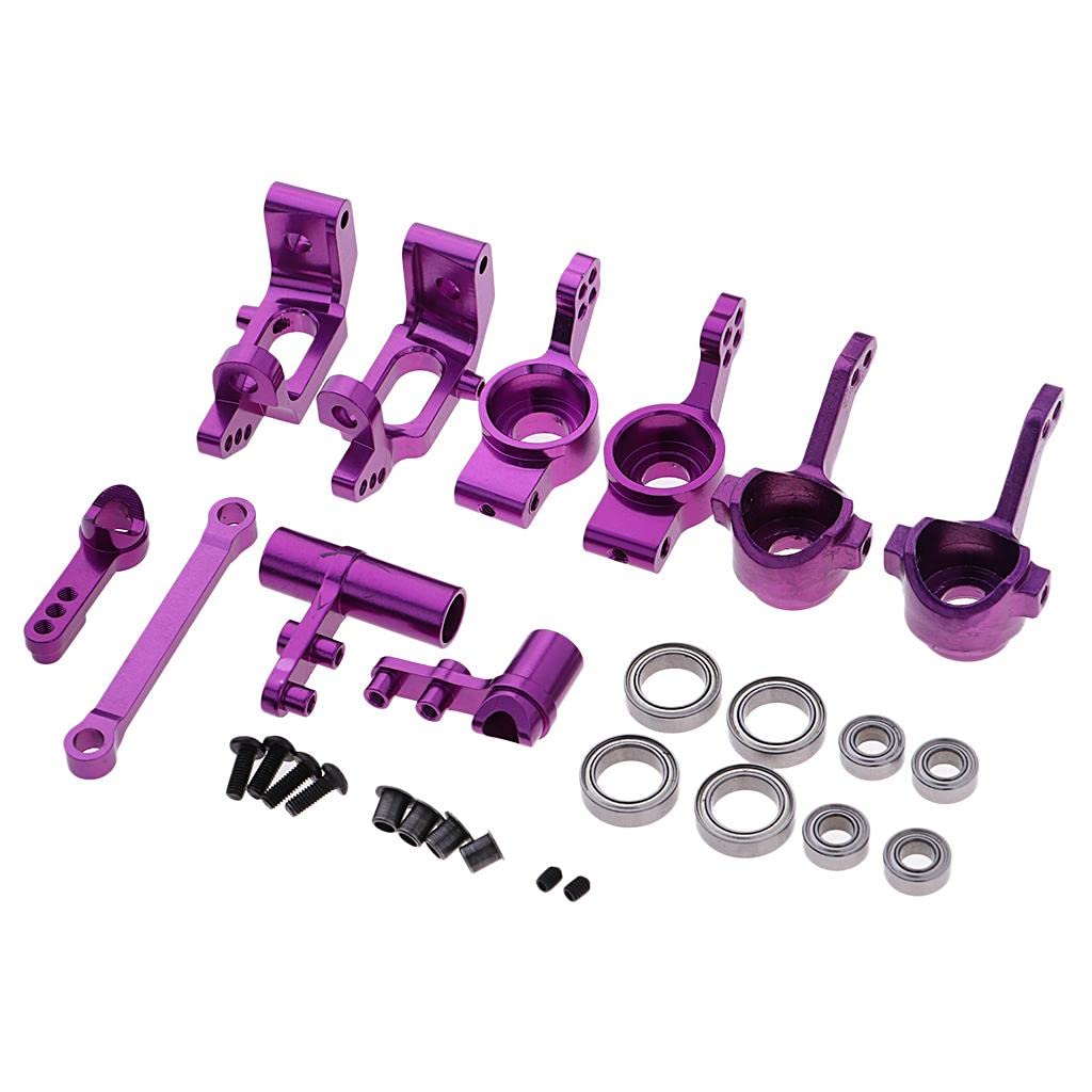 ATORSE® 1/10 Model Cars Upgrade Steering Parts Set for Hsp 94122 94123 94111 94188 - Image 2 thumbnail