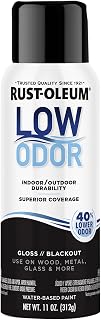 Rust-Oleum Low Odor Premium Spray Paint, 11 oz, Gloss Blackout