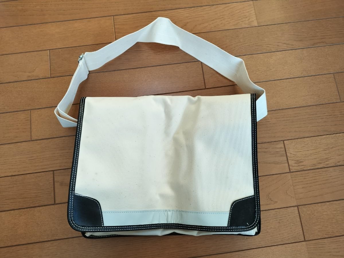 Amazon.co.jp: レトロ 通学用 帆布製 肩かけかばん 懐かしい
