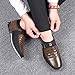 COSIDRAM Men Casual Shoes Sneakers Loafers Walking Shoes Lightweight Driving Business Office Slip on Brown 11