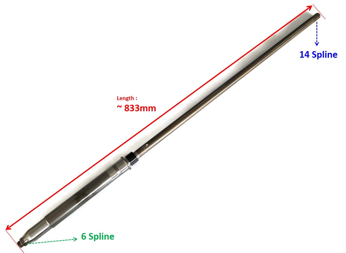 Amazon.com: Boat Motor Drive Shaft Assy Long 679-45501-10 For