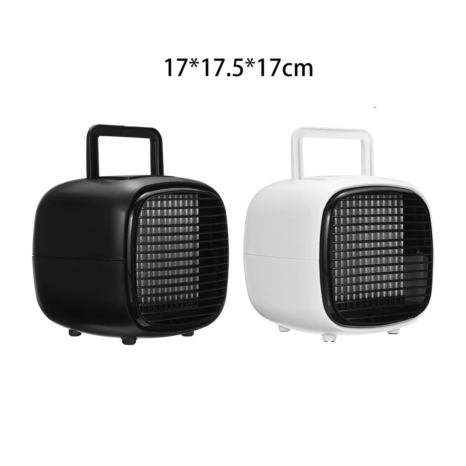 Mini ventilatore portatile con 3 livelli di ventola e USB, silenzioso, con raffreddamento evaporativo e umidificazione, per camera da letto, ufficio e campeggio