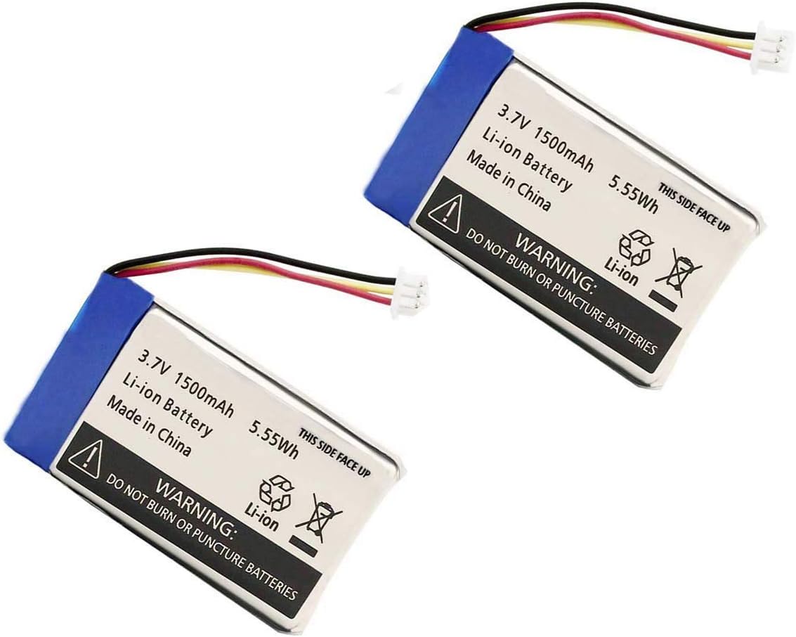 AOLIKES 3.7V Rechargeable Lithium Polymer Replacement Battery 1500mAh
