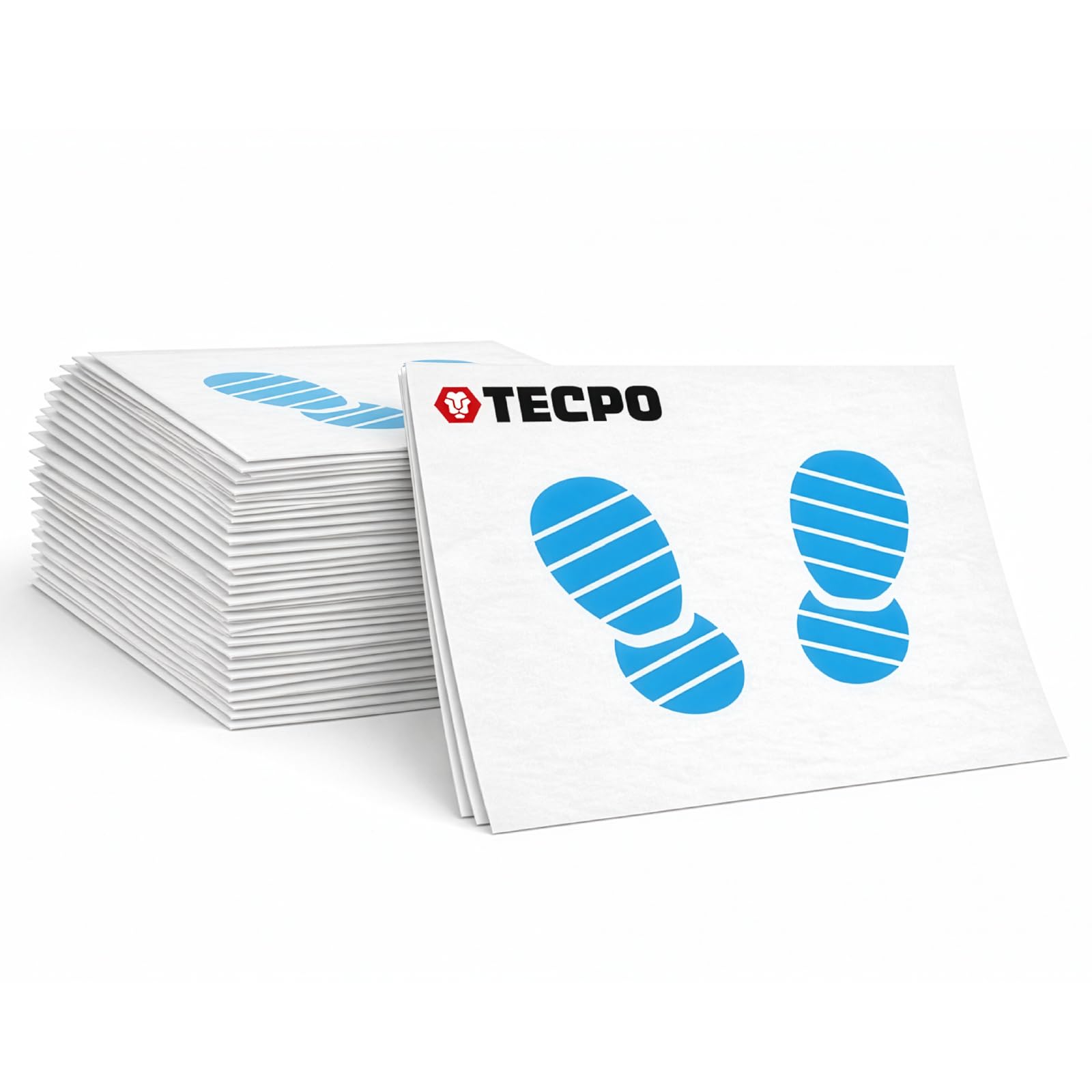 TECPO Lot de 1000 tapis de sol jetables 500 x 380 mm - Protection du sol