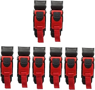 Abaodam 8 Peças Cinta De Queixo Fivela De Segurança Fivela Adaptador De Liberação Rápida Capacete Fivela De Liberação Rápida Cinta De Reparo Peças De Capacete Acessórios De Esqui Suíte