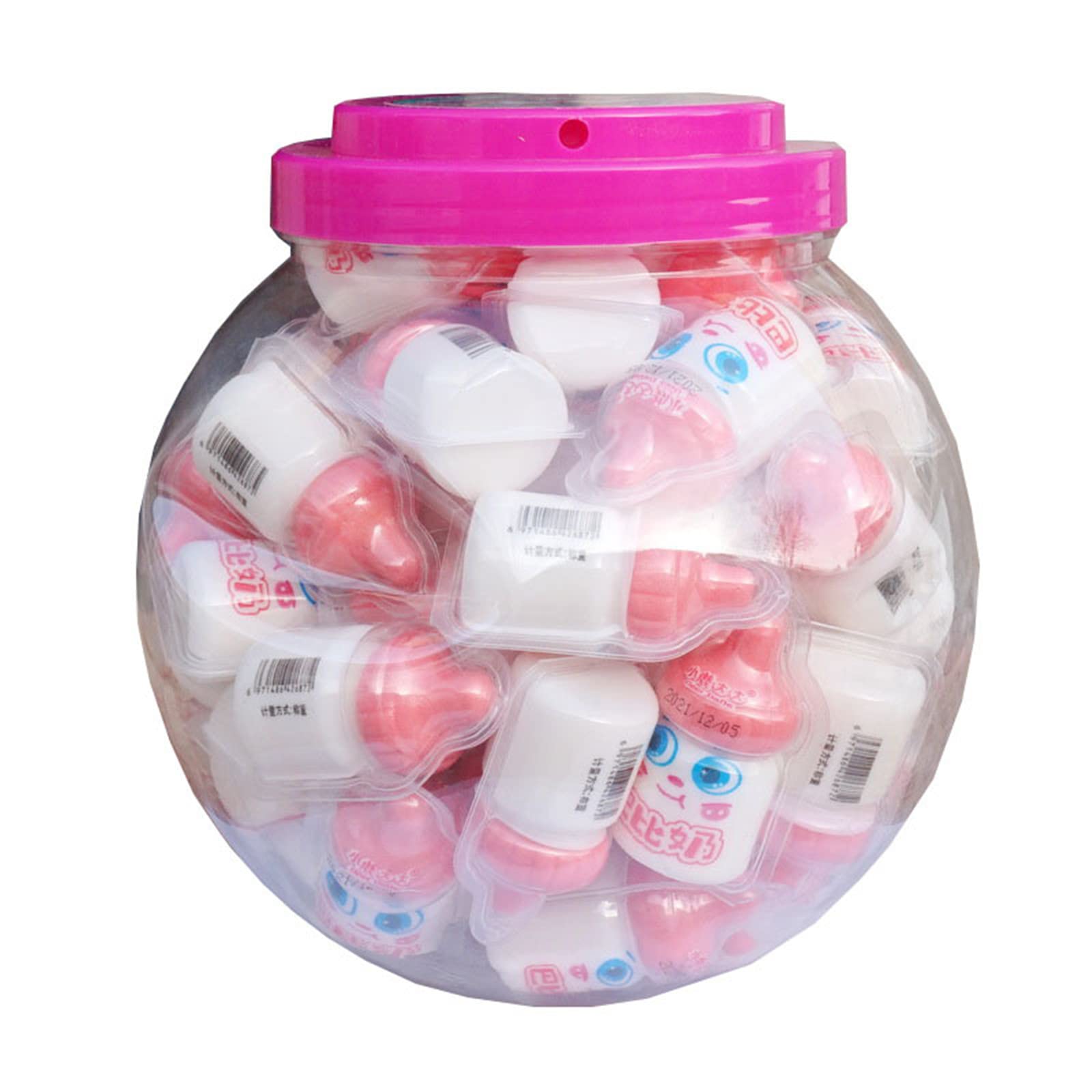 哺乳瓶グミ1箱(50個)×６箱　セール Amazon | YAYAMIYA 50個セット 地球グミ 目玉グミ 哺乳瓶グミ バービー