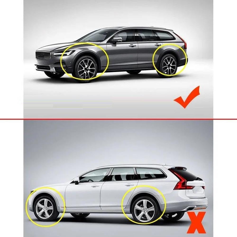 Car Splash Proof Mud Flaps for Volvo V90 2017 2018 2019 2020 Front Rear Wheel Fenders 4Pcs/Set Splash Guards Mudguards