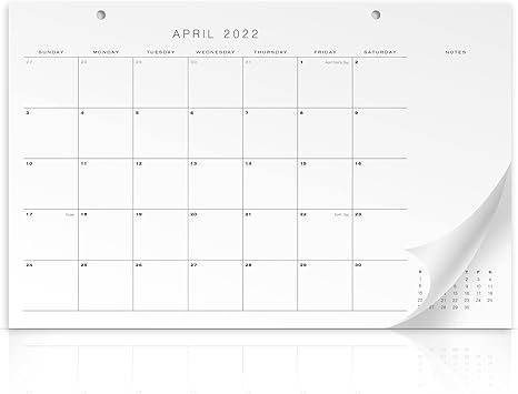 Calendrier Running 2023 Amazon.com : Simplified Desk Calendar - Runs From January 2022 Until July  2023 - 17"X11" Minimalistic Office Desktop/Wall Calendar For Easy Planning  : Office Products