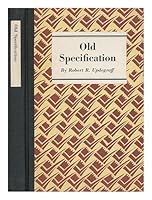 Old specification B00087GT9G Book Cover