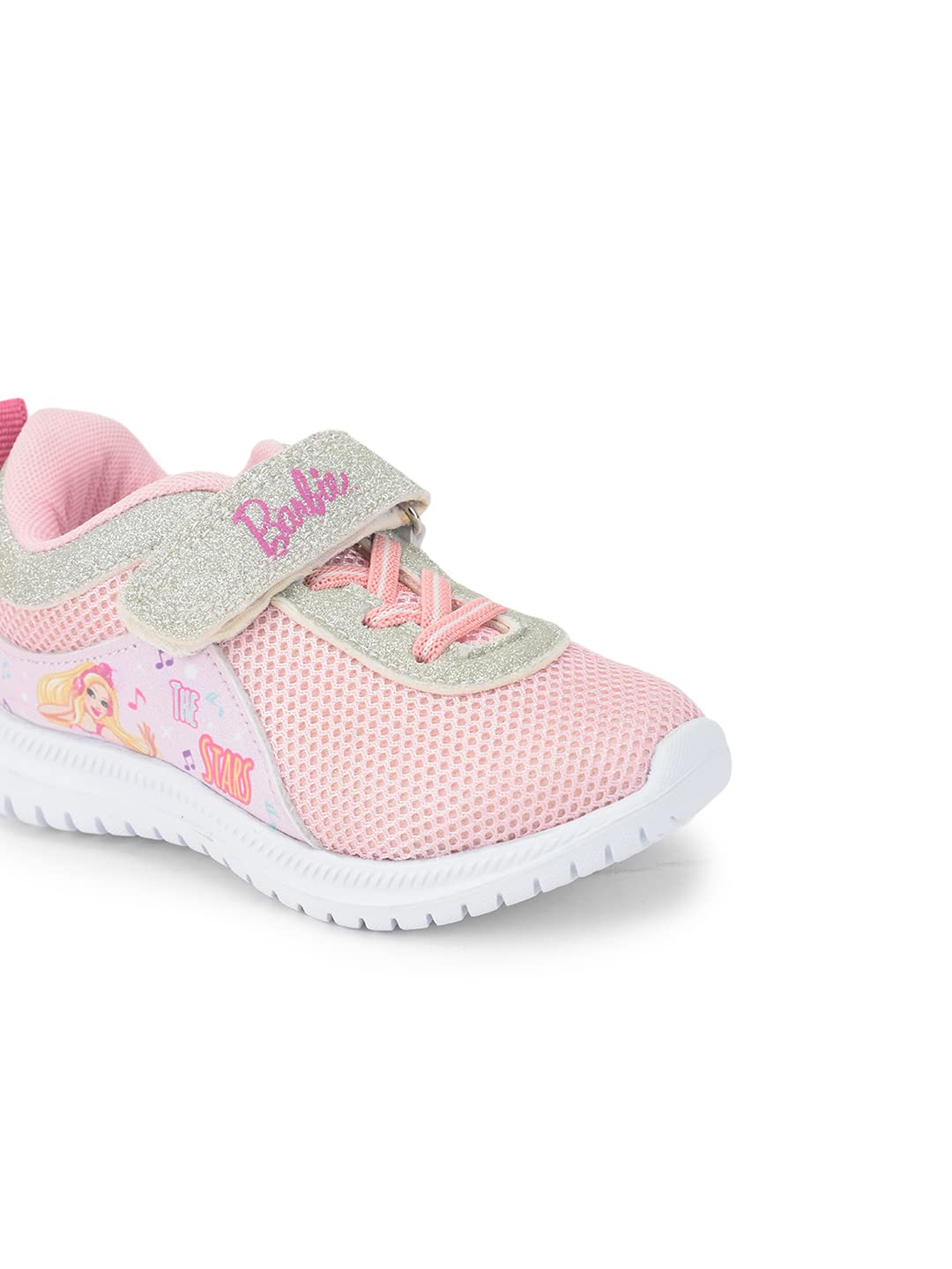 Toothless Barbie Pink Sports Shoes, 5 Kids UK 3
