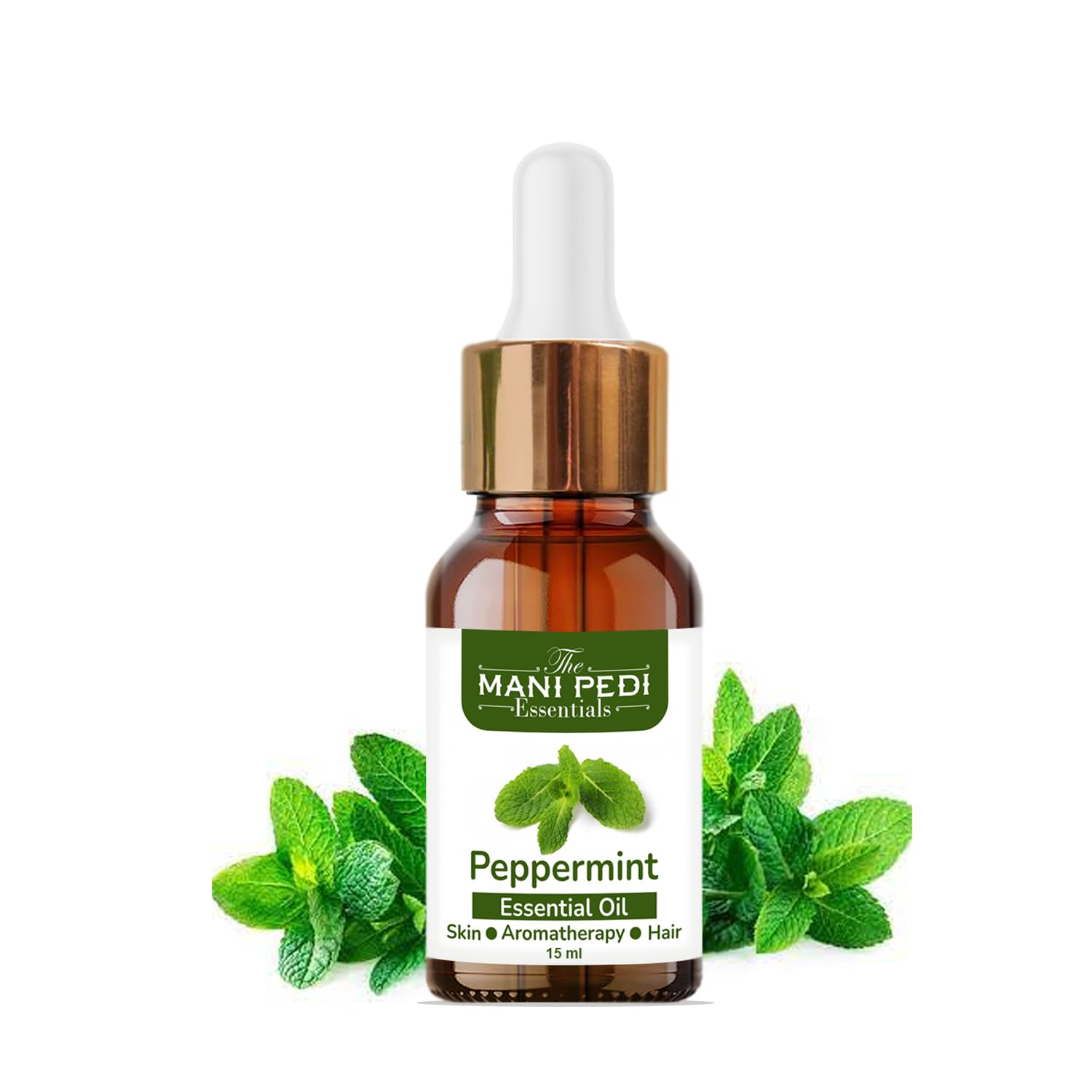 Peppermint Essential Oil For Refreshing & Invigorating Solution | Headaches, Digestive Issues and More naturaly - 15ml
