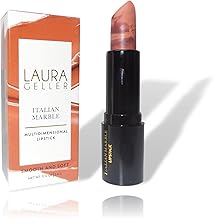LAURA GELLER NEW YORK Italian Marble Sheer Lipstick - Honey Bun - Hydrating & Lightweight - Vitamin E & Caster Seed Oil - Cream Finish