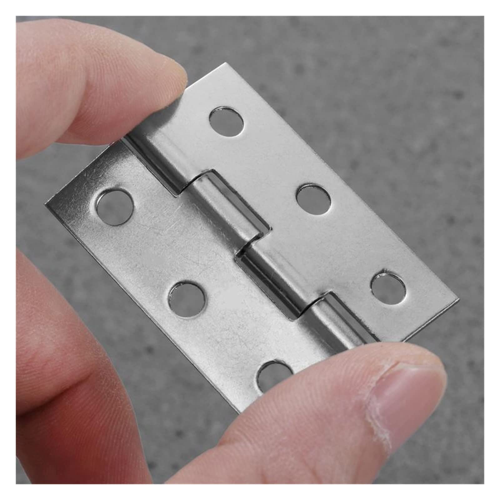 Minibisagra Bisagra pequeña Bisagra de acero inoxidable de 30 piezas, bisagra de 2 pulgadas, bisagra de subpuerta silenciosa gruesa, bisagra plana silenciosa, bisagra de hoja suelta for puerta