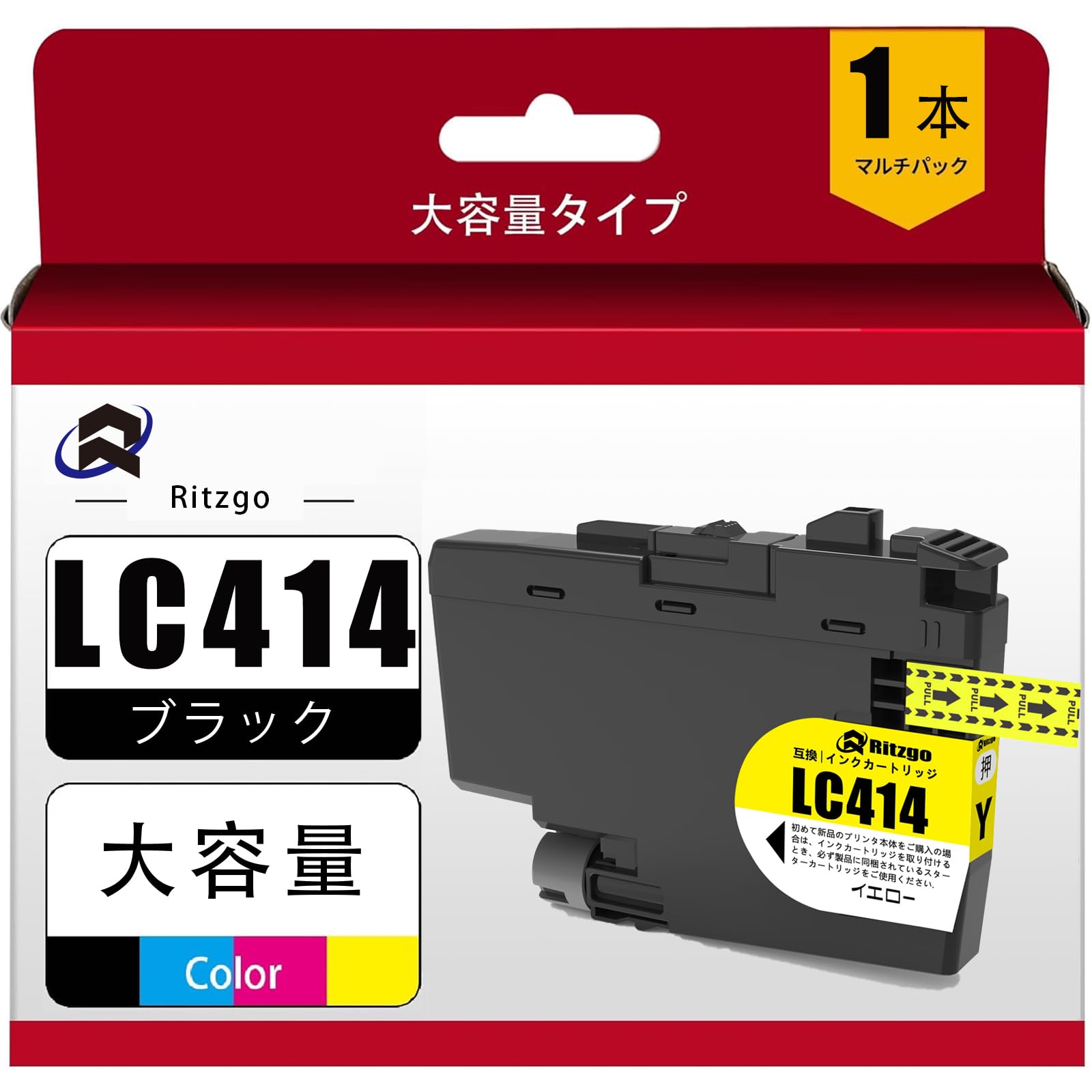 Amazon.co.jp: ブラザー brother LC414-4PK (大容量)【全色顔料】 最新