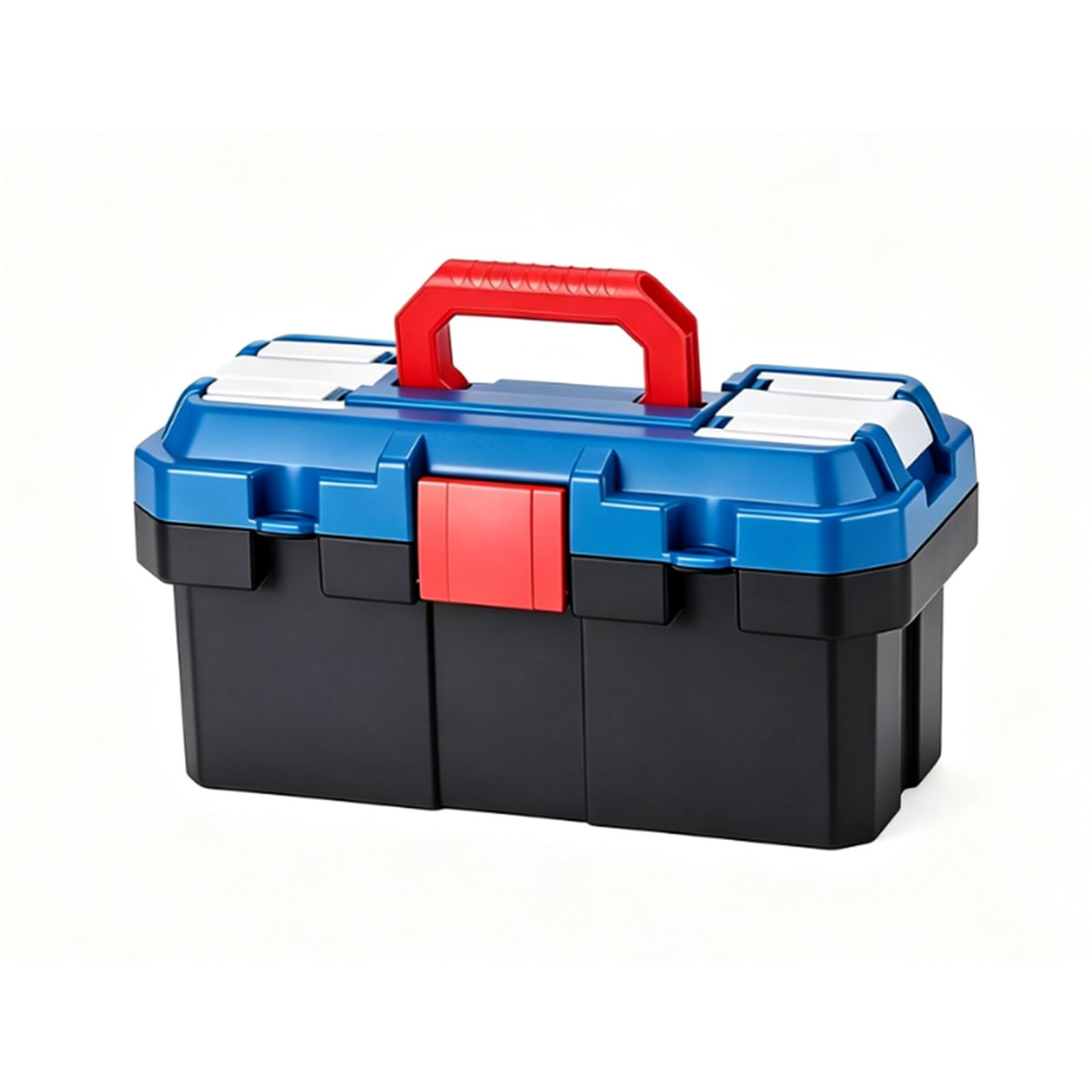 Caisse à Outil 2 Niveaux Renforcée, Boîte de Rangement